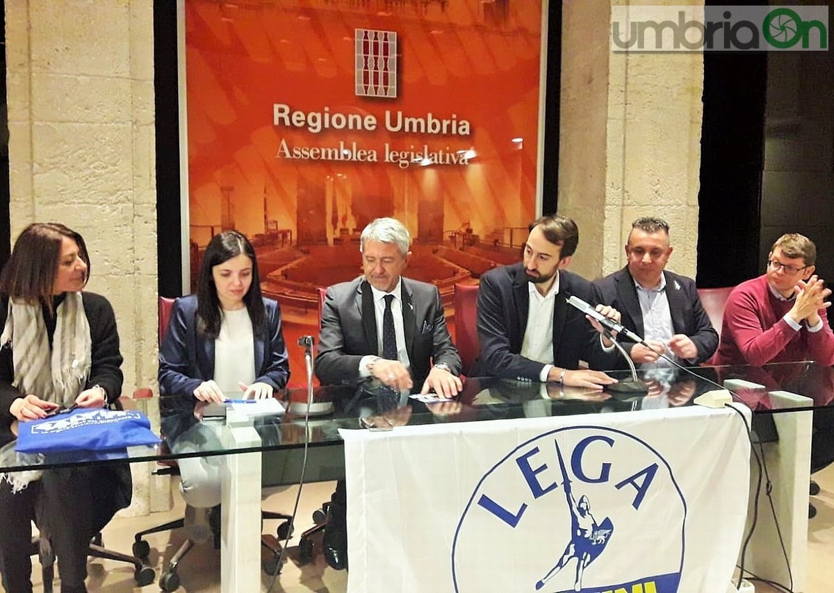 Lega, ecco i candidati umbri alle europee