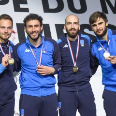 Scherma, Santarelli bronzo a Parigi