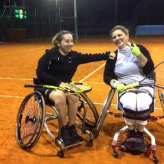 Tennis in carrozzina, Katja consola l’Umbria
