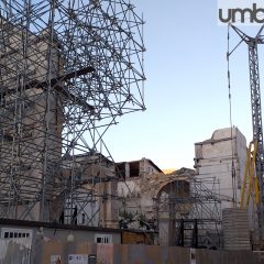 Norcia, si riparte: riprendono i lavori anche nella Basilica