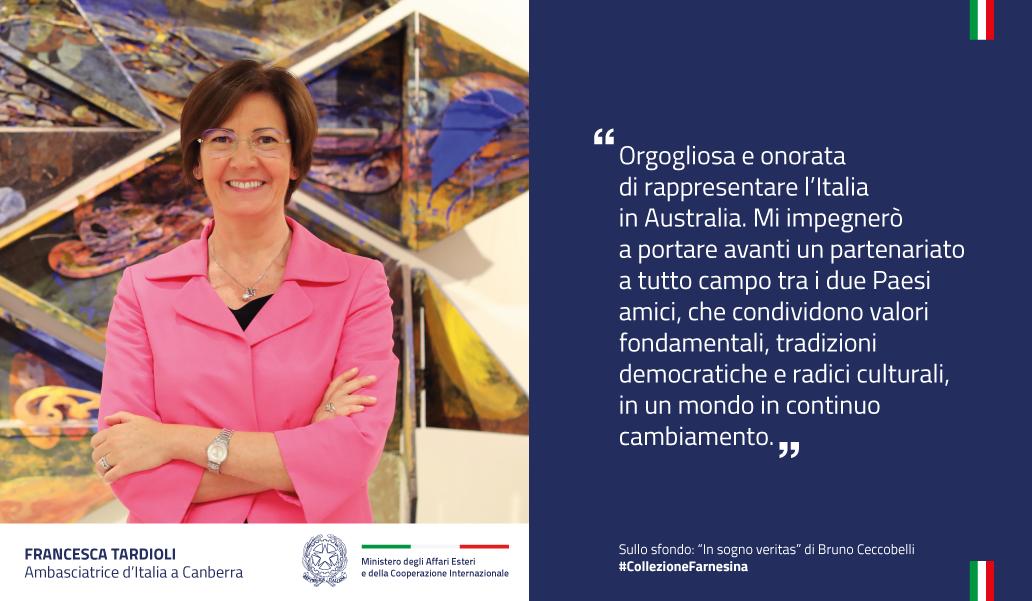 Ambasciatrice d’Italia in Australia di Foligno umbriaON