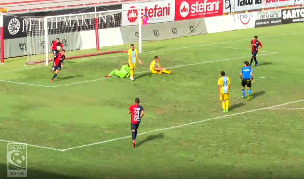 Arzignano-Gubbio 1-1 Cesaretti impatta