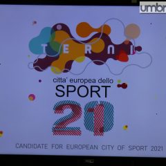 Città europea sport 2021: «Scelta Terni»