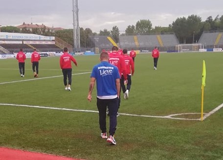 Rimini-Gubbio 1-1, in rete Cesaretti