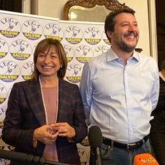 Voto, Tesei e Salvini: trionfo in Umbria