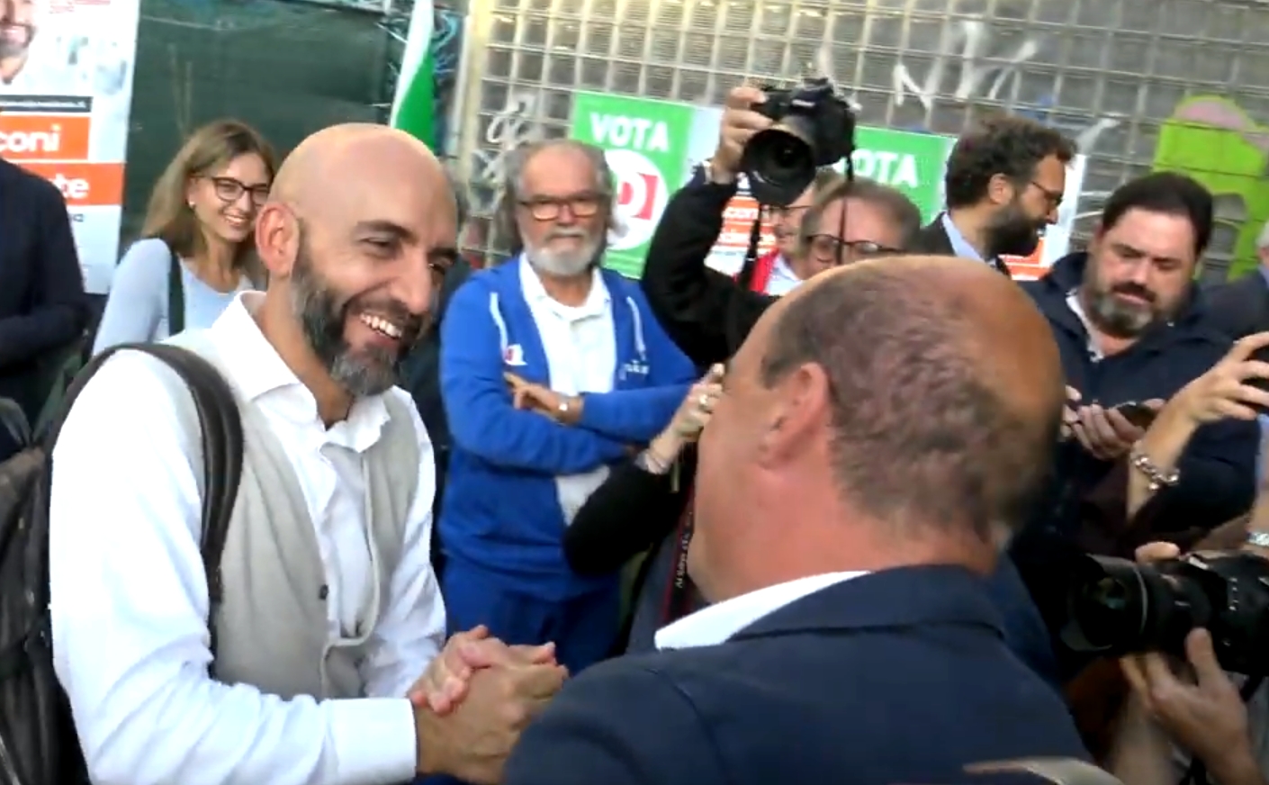 Video – Zingaretti a Perugia per Bianconi