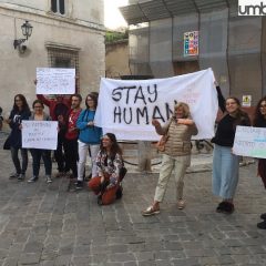 Narni, studenti contestano Salvini