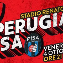 Perugia-Pisa 1-0 Grifo primo per una notte