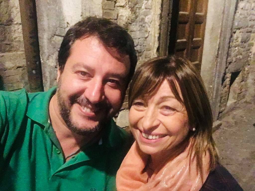 Voto, Tesei e Salvini: trionfo in Umbria
