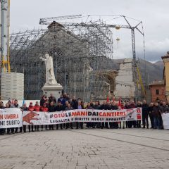 L’urlo da Norcia: «Aprite i cantieri»