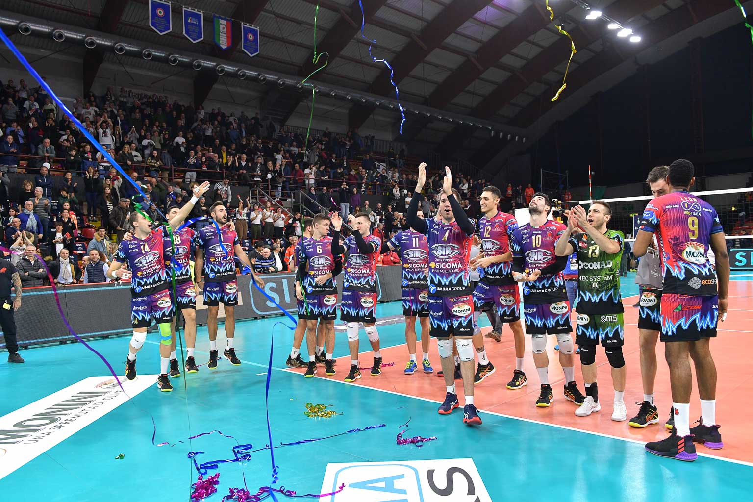 La Sir non si ferma più, ok anche in Champions