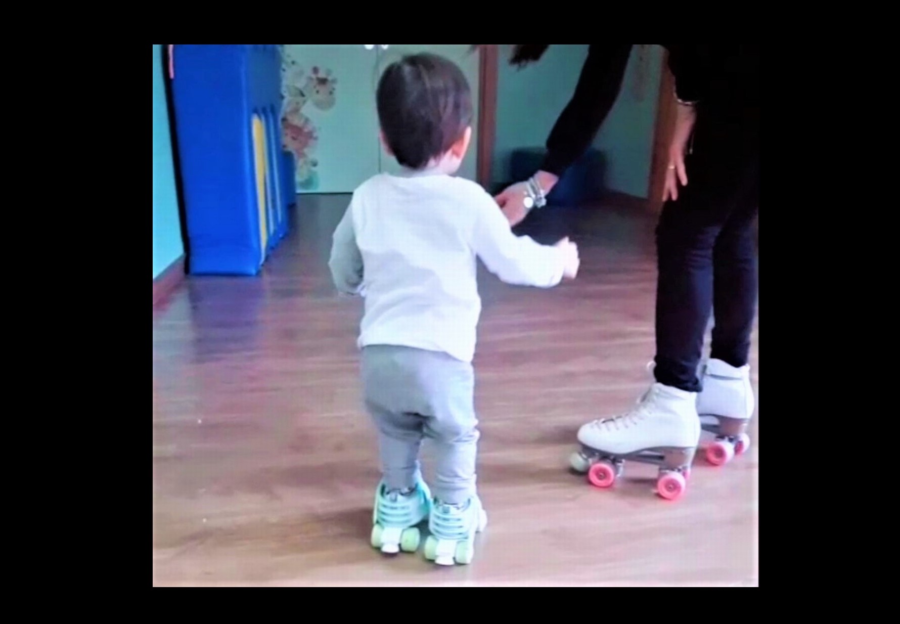 Curiosità Terni, Filippo a 18 mesi sui pattini
