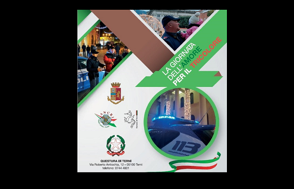 Terni, la polizia in festa per San Valentino
