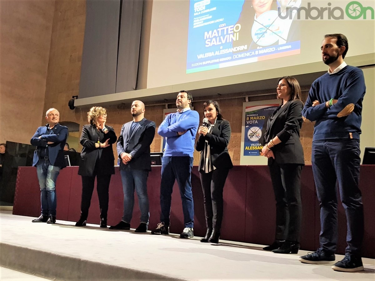 Salvini ad Orvieto: «Italia, devi ripartire»