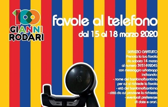 Favole al telefono per i bambini fermi a casa
