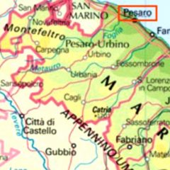 La ‘zona rossa’ fino  alle porte dell’Umbria