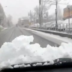 Gualdo Tadino lockdown violato per la neve