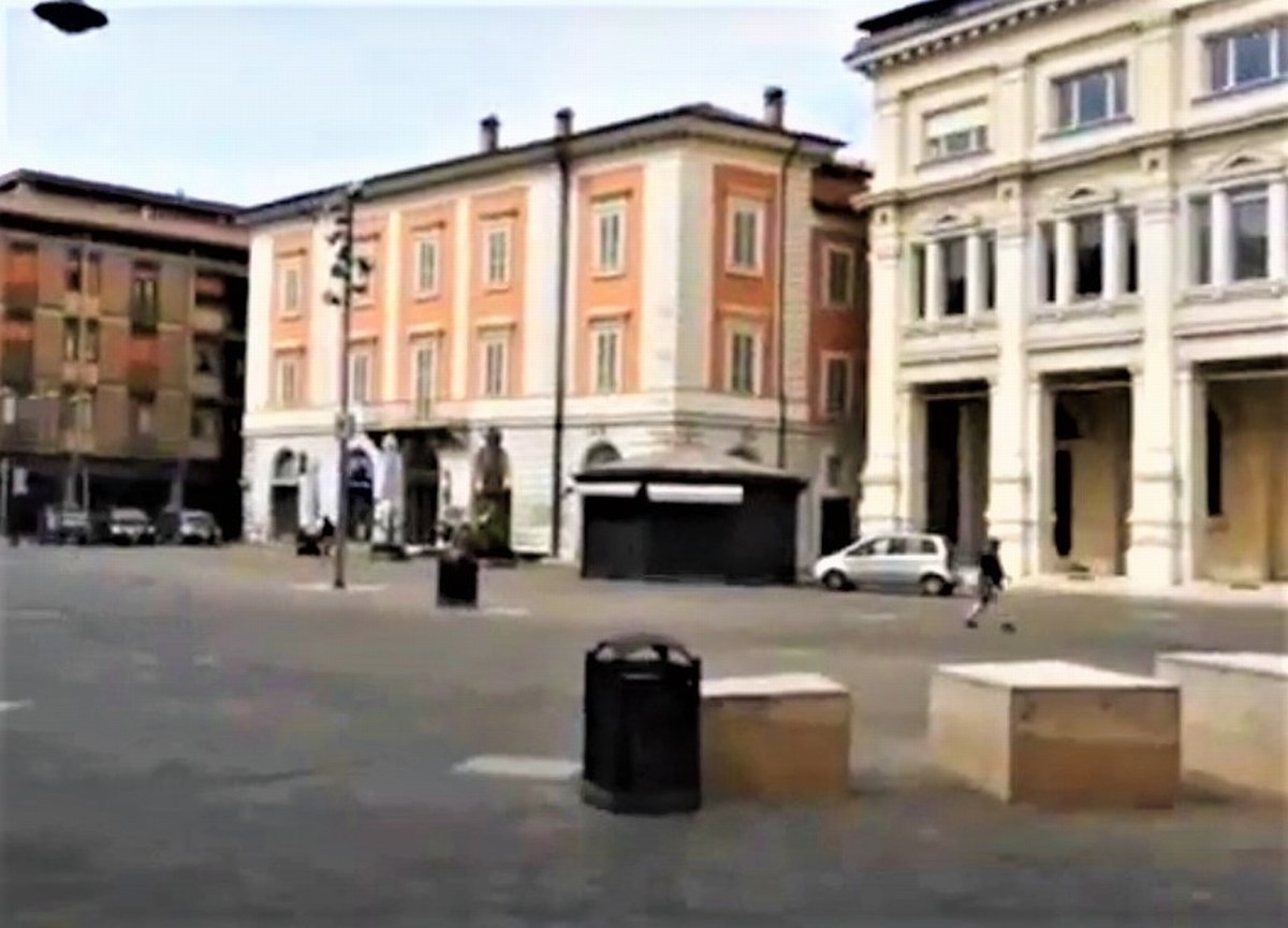 Covid: Terni, centro deserto a Pasquetta