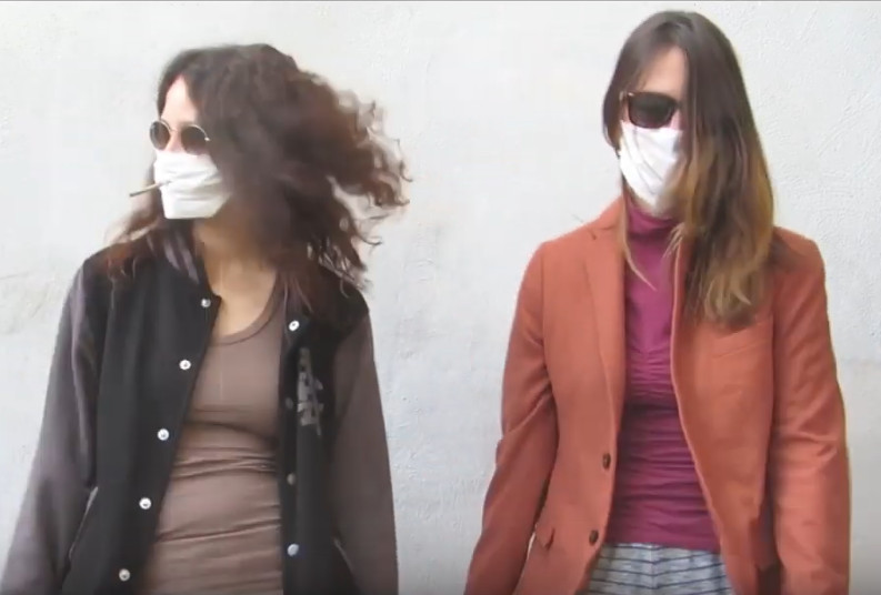 Covid, ‘Masskerina’: il rap della quarantena di Elena e Viola Bucci
