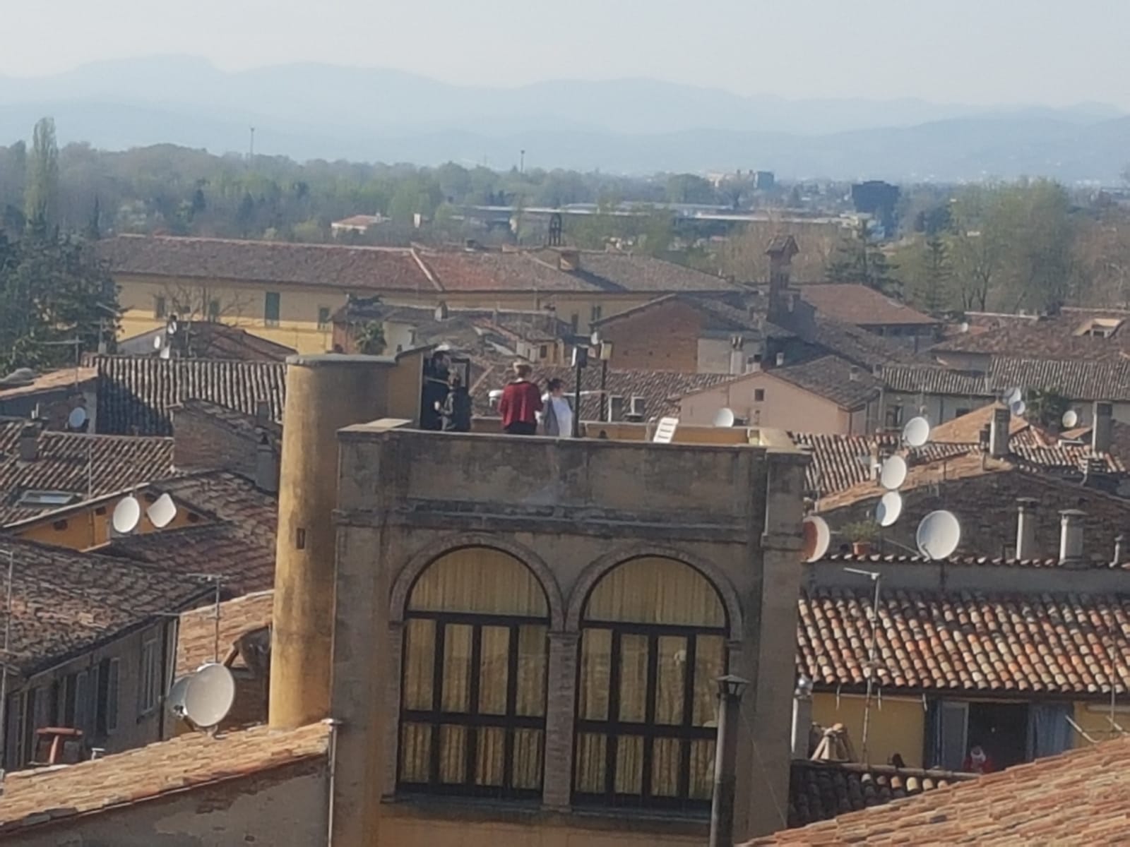 Città di Castello, concerto di Pasqua nella città vuota