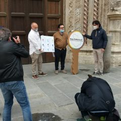 Da Perugia a Orvieto ristoratori consegnano le chiavi ai sindaci