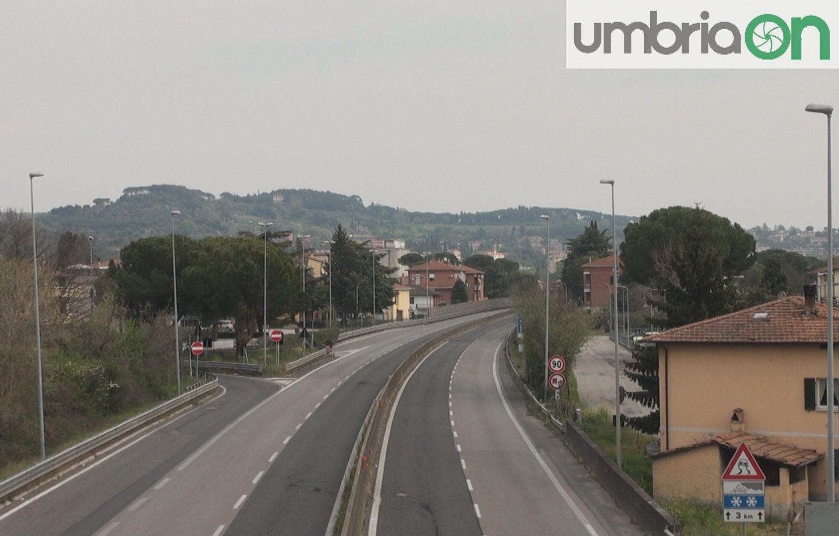 Pasquetta tranquilla nel perugino: tanti controlli poche auto