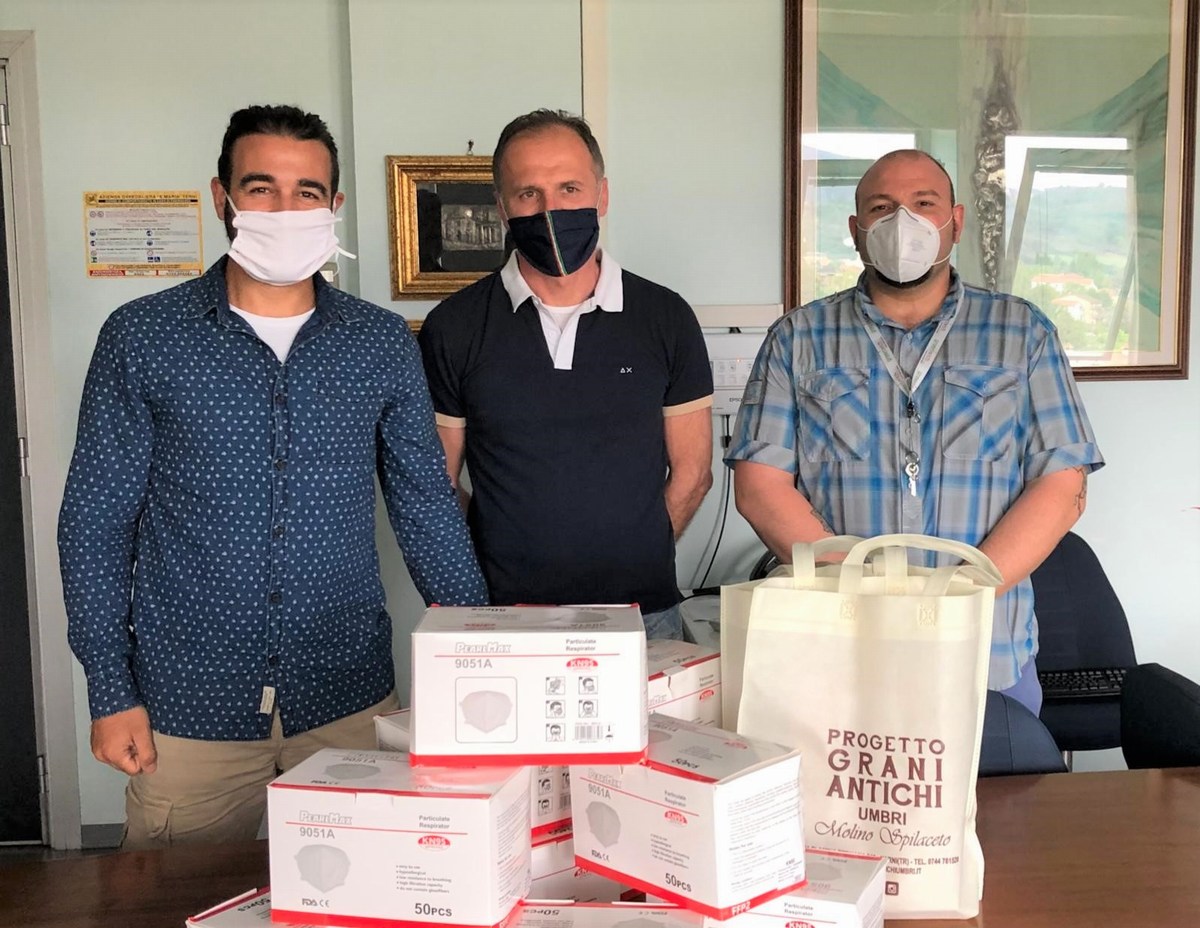 Covid Terni, tris’ di donazioni al Santa Maria