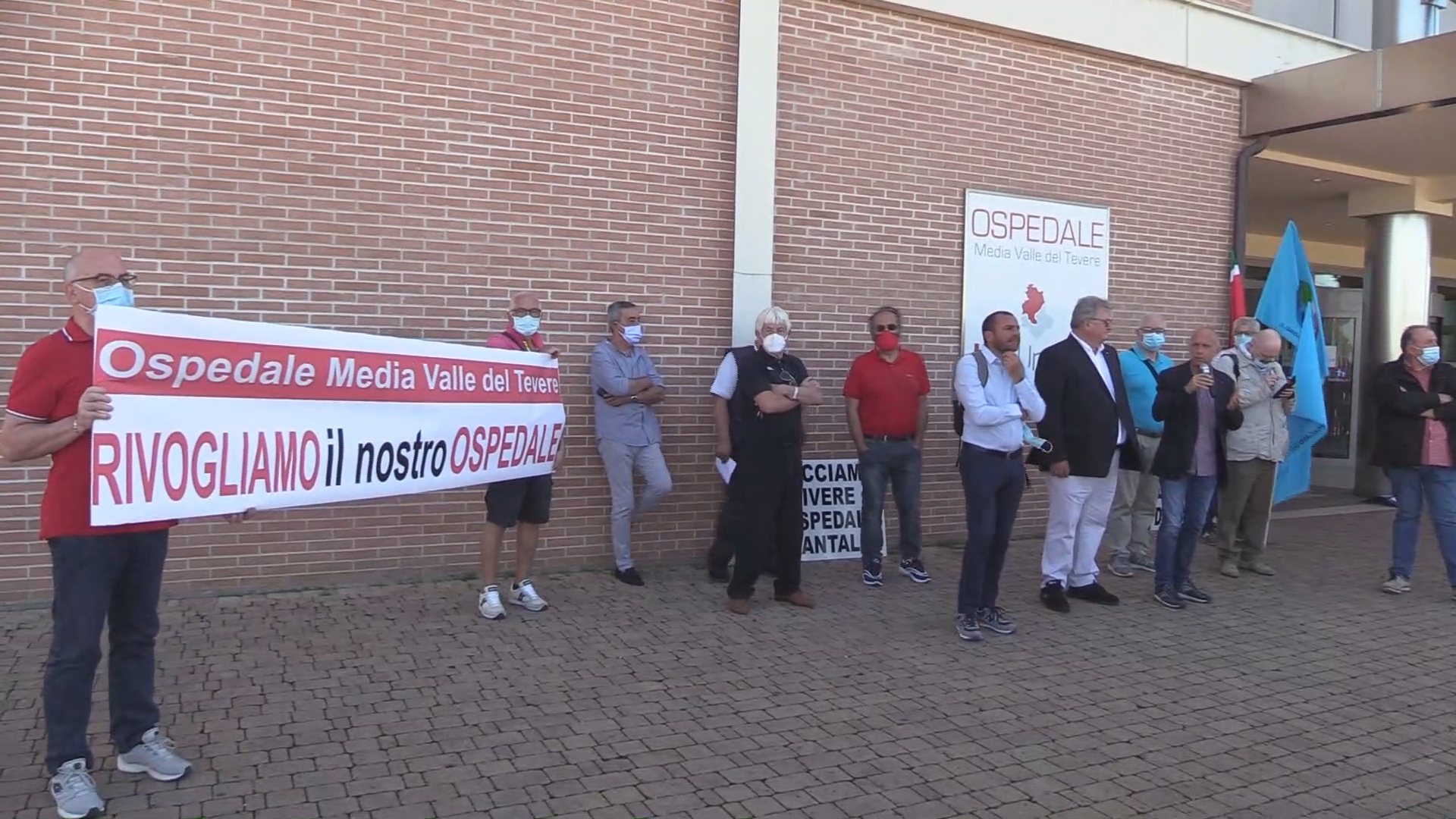Presidio a Pantalla: «Ridateci l’ospedale»