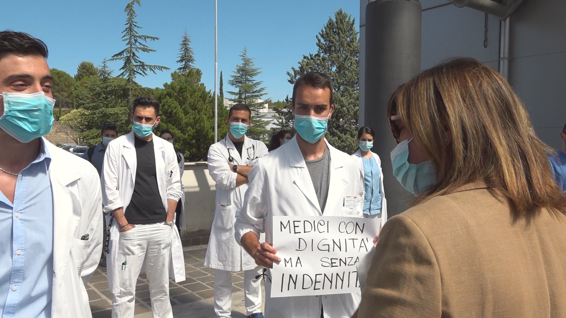 Bonus Covid, Tesei a confronto con gli specializzandi – video