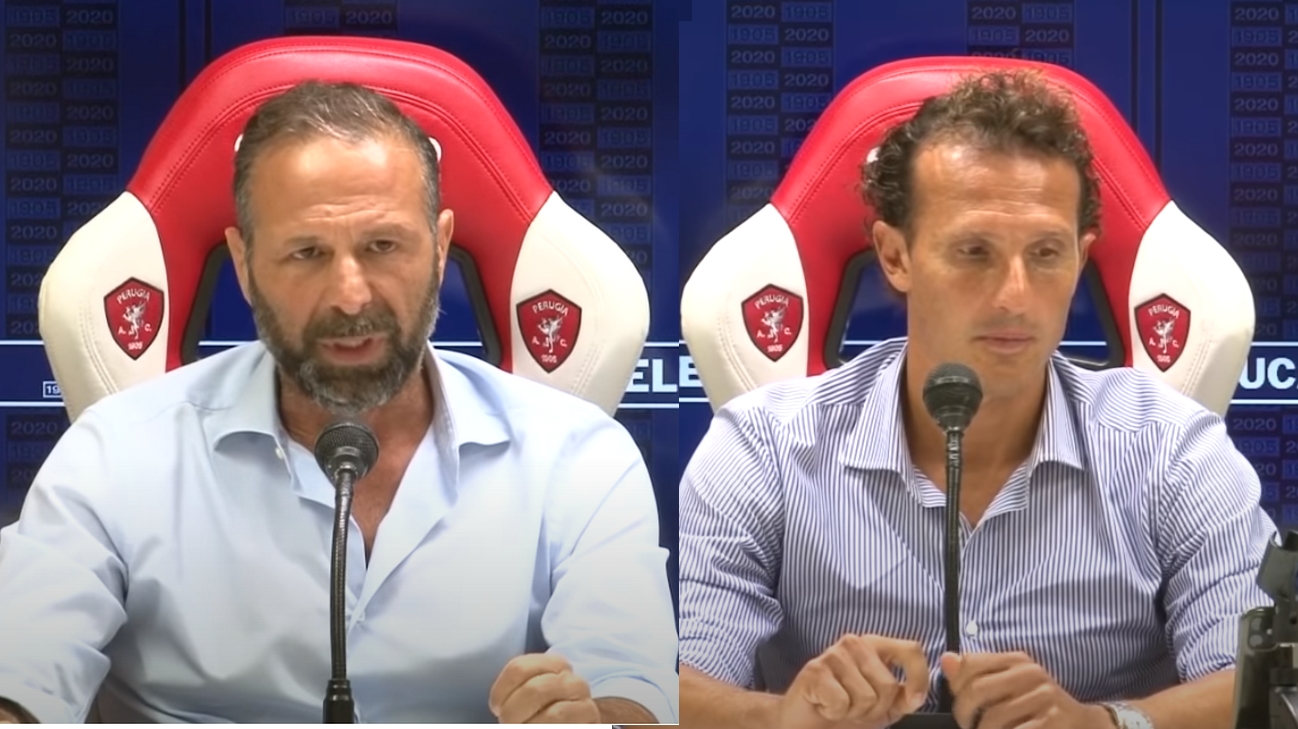 Perugia, Santopadre e Comotto in conferenza