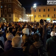 Covid, protesta a Terni per misure Dpcm-Foto