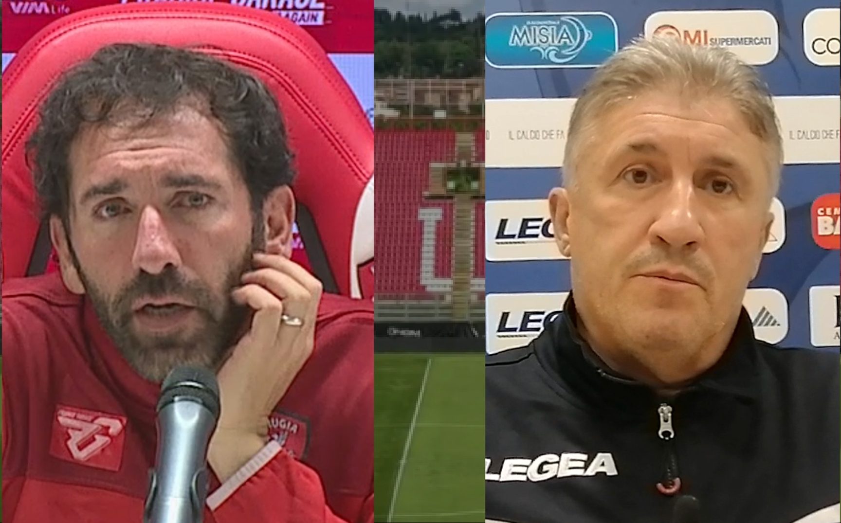 Derby Perugia-Gubbio: Caserta e Torrente, intervista doppia