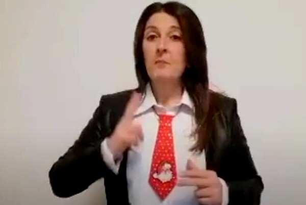 Auguri di Natale nella Lingua dei segni