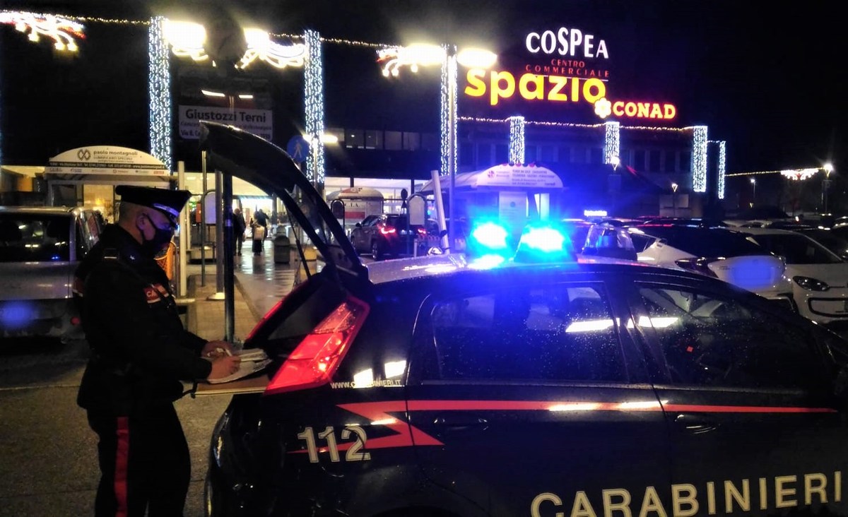 Terni, capodanno nel rispetto delle misure. Ubriaco sanzionato