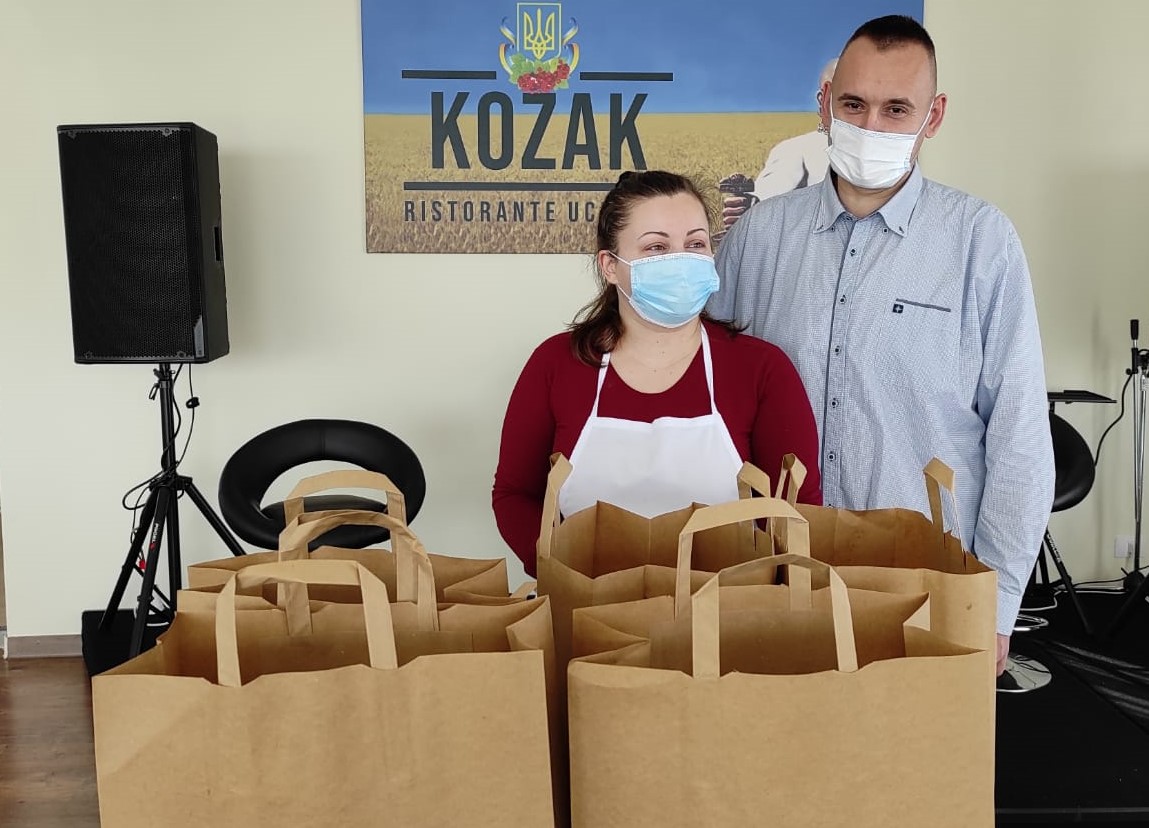 Covid Terni, donazione ucraina per la Caritas diocesana