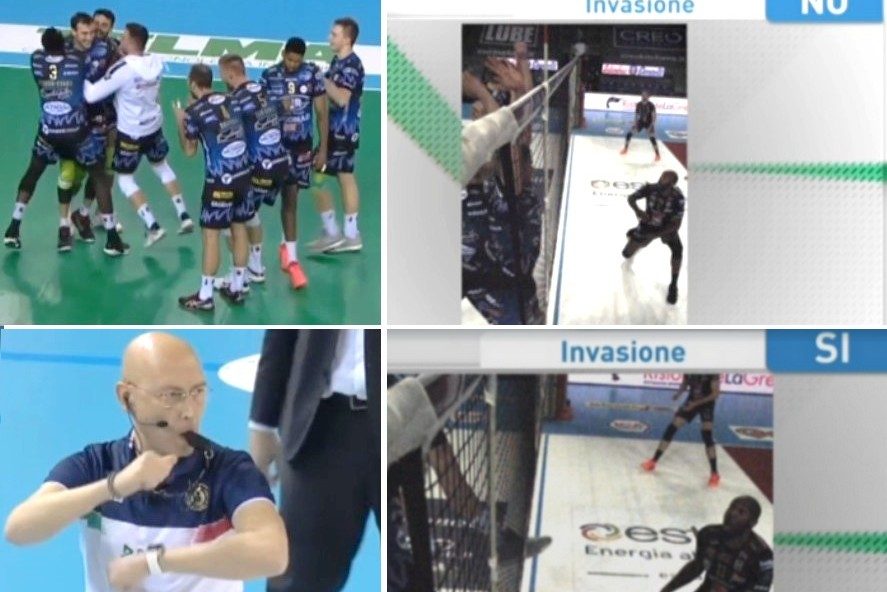 Sir-Lube 3-2, vittoria e primato (con giallo). Ora pensare ai playoff