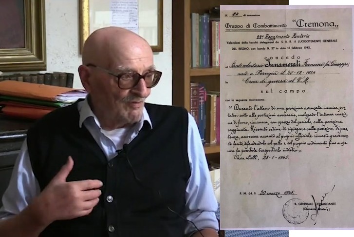 Umbria in lutto per Francesco Innamorati, avvocato e partigiano