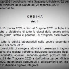 Covid Umbria, l’ordinanza Tesei valida fino al 5 aprile