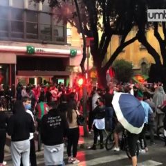 Video – Festa Ternana, tanti in piazza Tacito