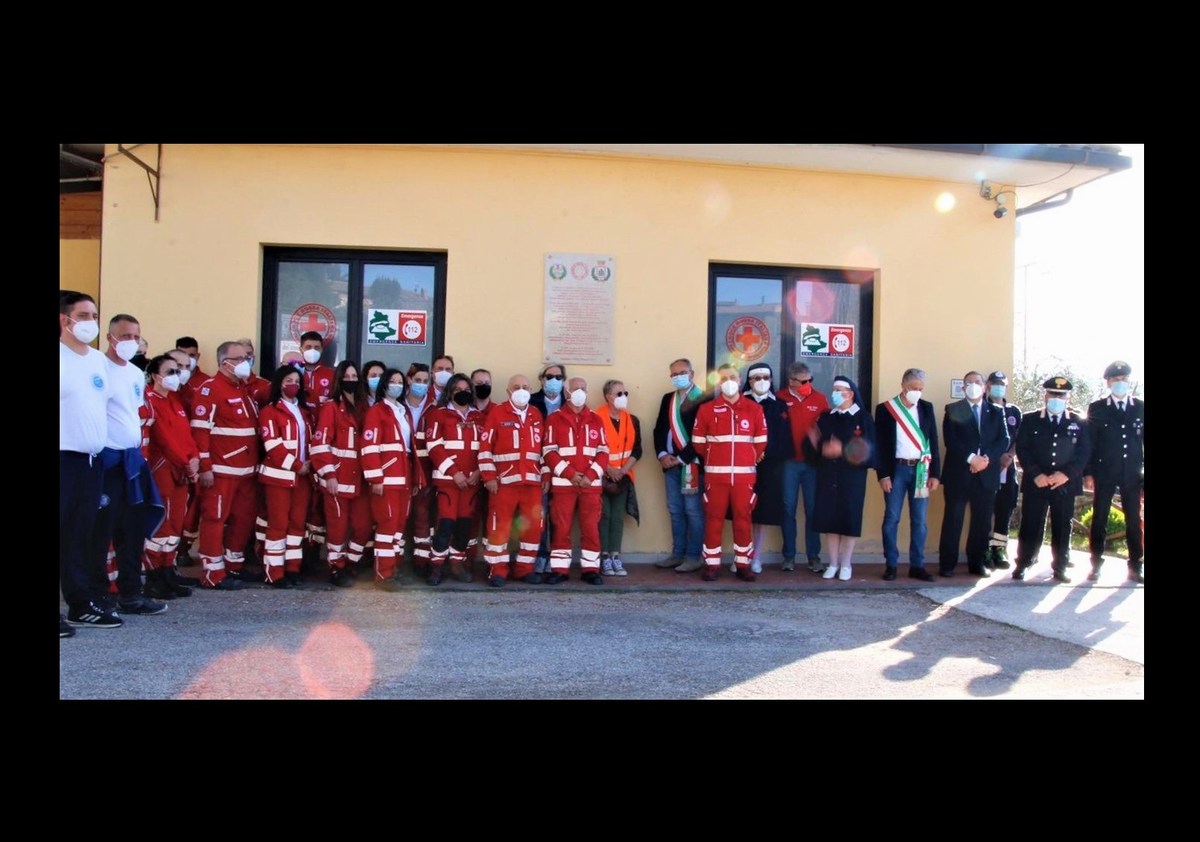 Montecastrilli e Avigliano omaggiano la CRI e i suoi volontari