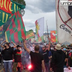 Ternana-Perugia, la ‘torcida’ Fere dà la carica