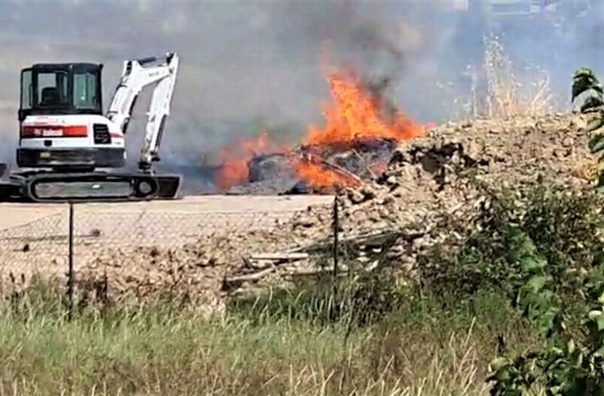 Marsciano, azienda salvata dalle fiamme