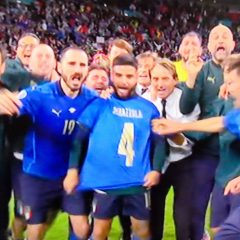 L’Italia in finale all’Europeo: la dedica per Spinazzola