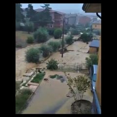 Perugia, area nord-est del territorio assediata dal maltempo – Video