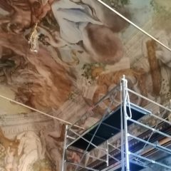 Terni, sala ‘Apollo e Dafne’: «Ancora tempi lunghi per il restauro»