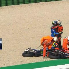 MotoGp, Petrucci cade a Misano nella sua ultima gara in Italia