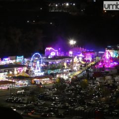 Terni, primo luna park in era Covid e green pass: la fotogallery