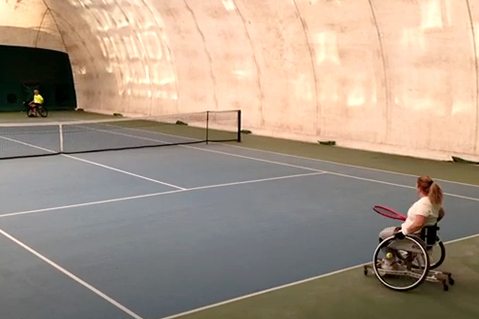 A Foligno il torneo di Tennis in carrozzina