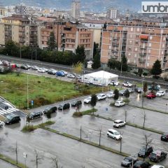 Covid Terni, tamponi drive through: stop dopo due anni e mezzo