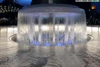 Terni, countdown e riparte la fontana – Video